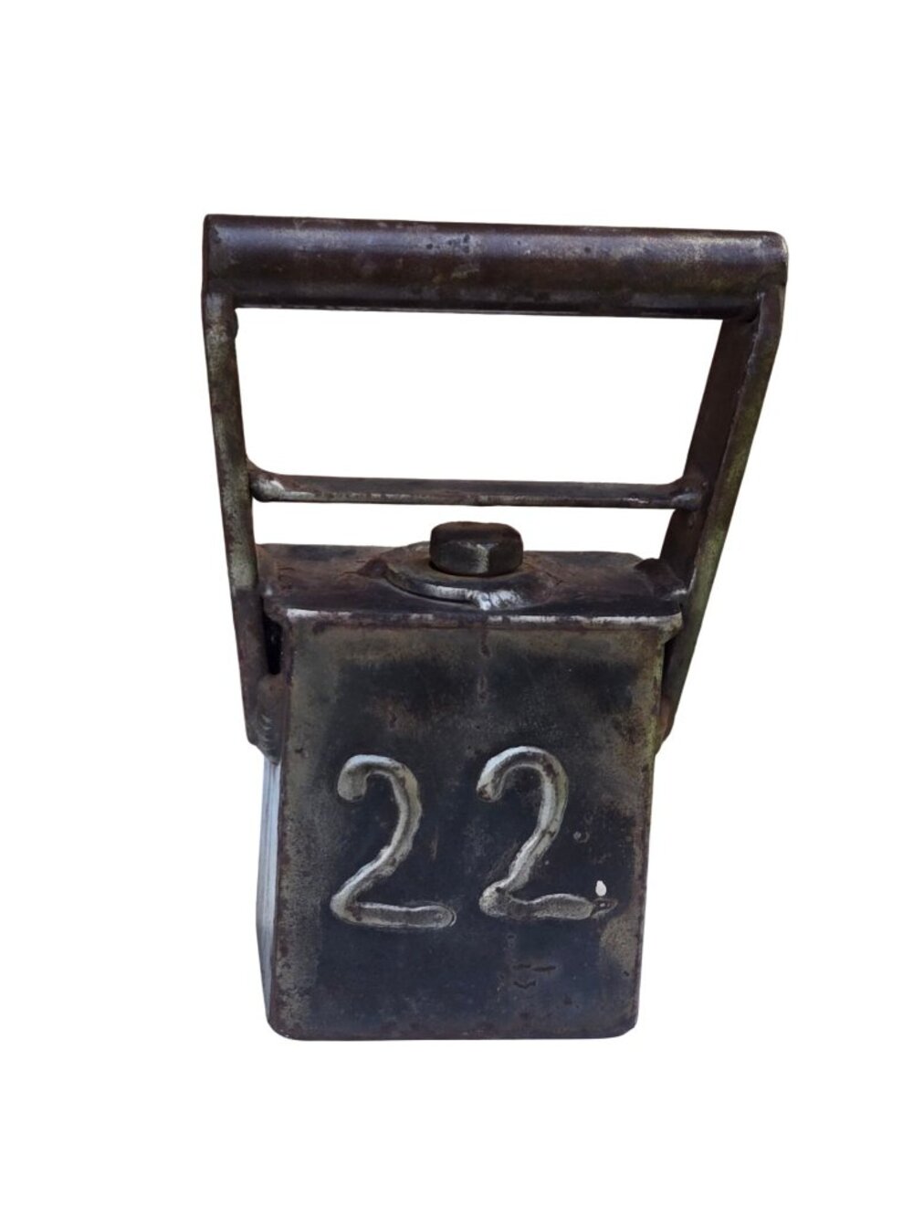 Cowbell Handmade Metal Brutalist Folk Art Cow Bell Vtg Farmhouse Decor Farmcore